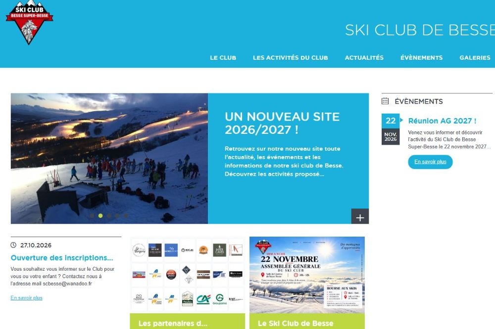 Un nouveau site 2026/2027 !